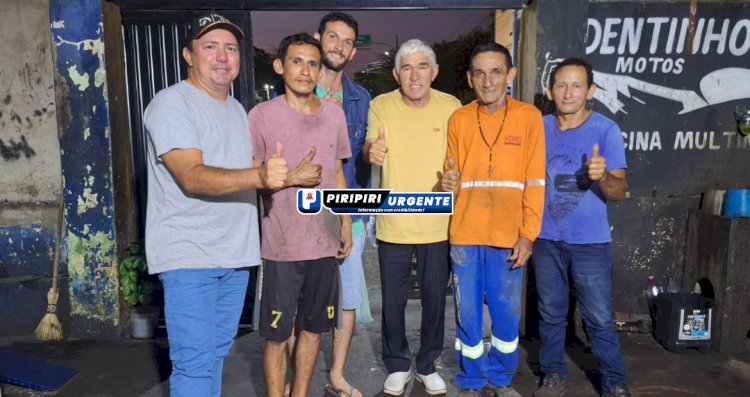 Dentinho Motos desiste de pré candidatura e apoiará pré candidato Eldenes Barbosa em Piripiri