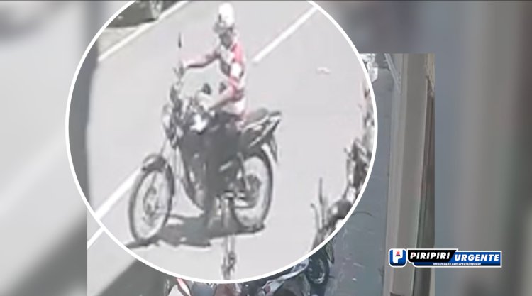 Pastor tem moto furtada enquanto lanchava no centro de Piripiri